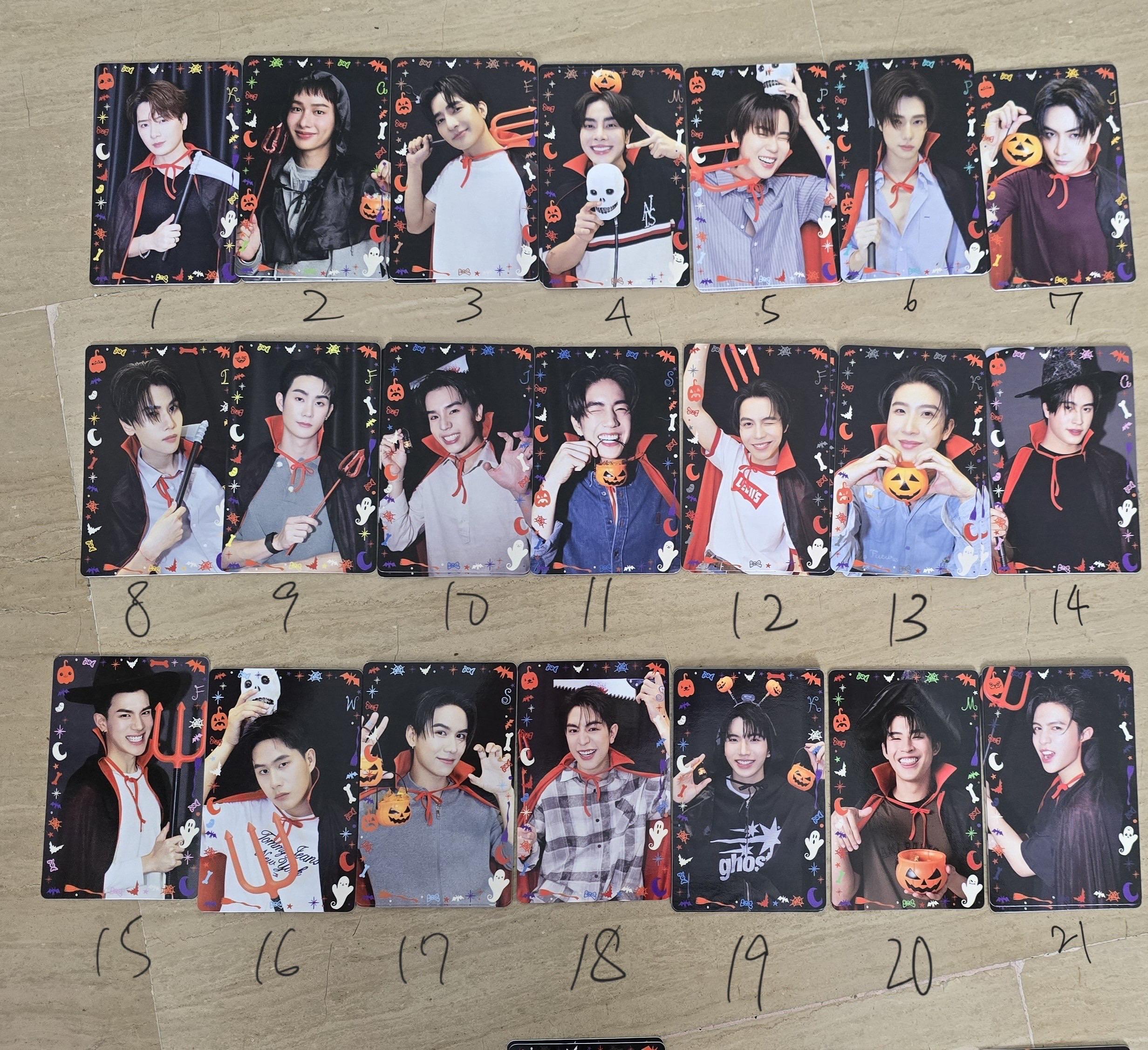 GMMTV Halloween 2025 Too Cute to Spook Photocards Earthmix