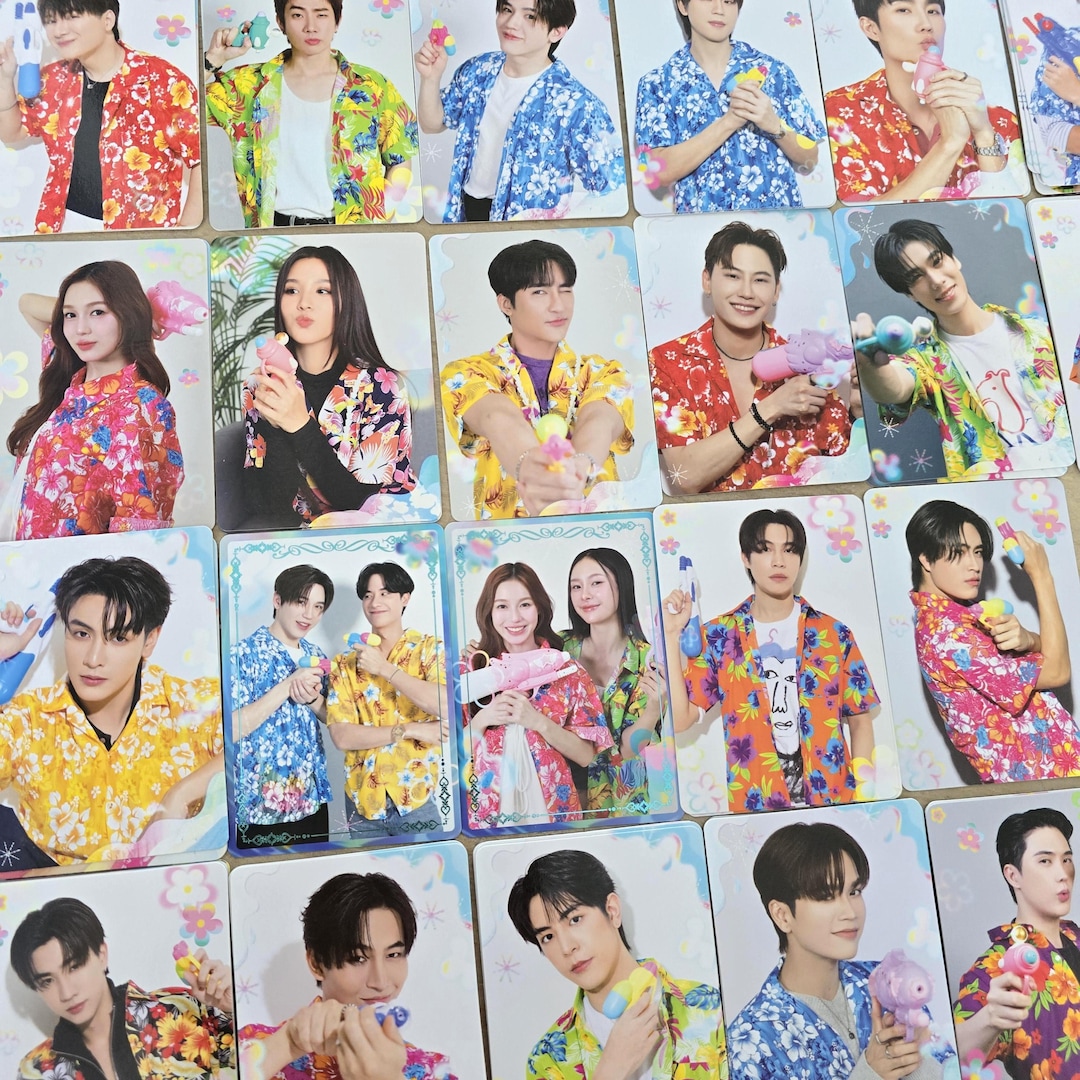 GMMTV 2025 ソンクラーン フォトカード (MilkLove TayNew OffGun