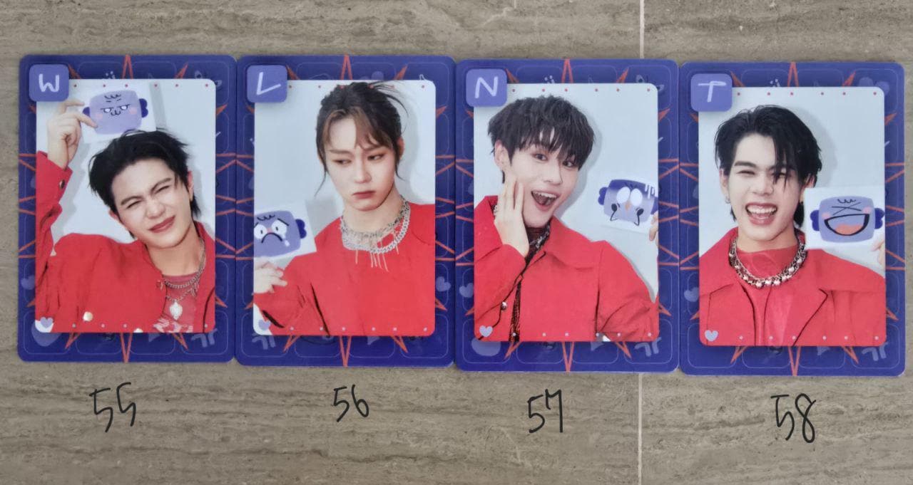 Official GMMTV Book Fair 2025 Mood Quest Photocards (taynew