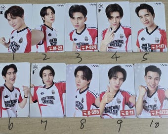 Lightning Cheetah Team GMMTV Starlympics 2025 Cards (jimmysea