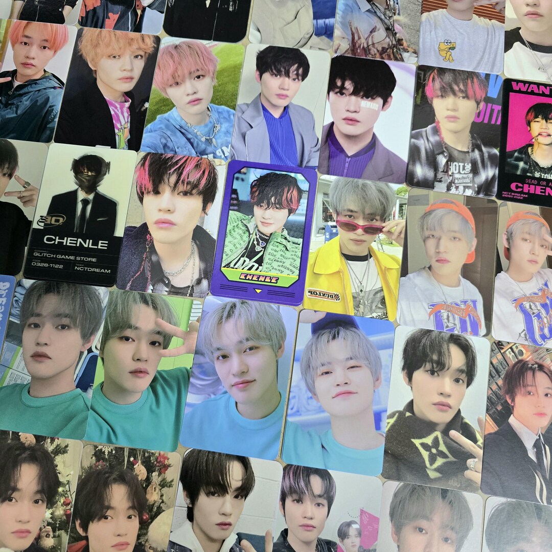 Official NCT Dream Zhong Chenle Photocard Kpop (hot Sauce ISTJ