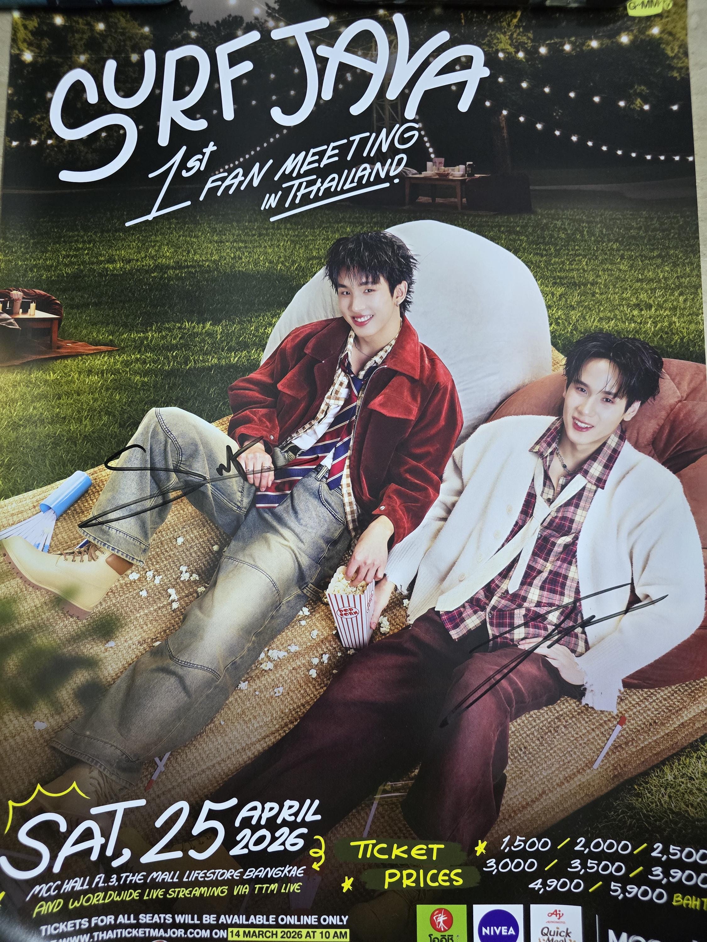 GMMTV Fancon Musicon Fanday Posters - LOL Juniormark Lukemick