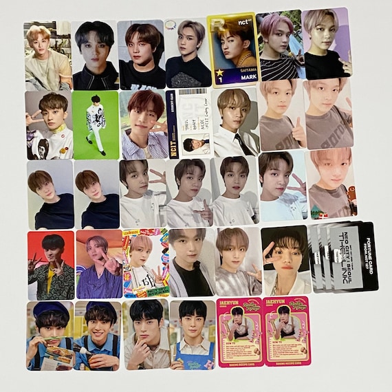 Official NCT 127 PC Photocard Kpop Taeyong Doyoung Jaehyun