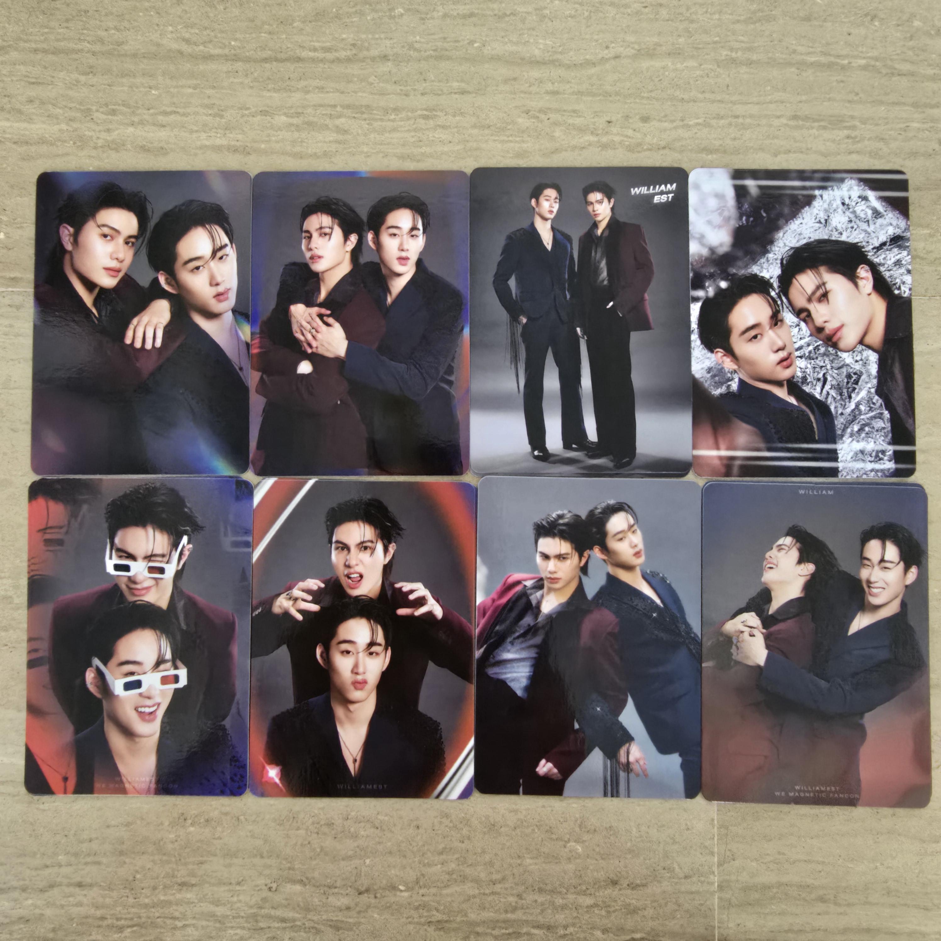 Official GMMTV Williamest Magnetic Fancon Photocards