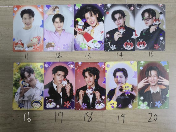 Official GMMTV Book Fair Collectible Random Photocards