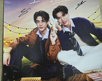 GMMTV JuniorMark サイン入りポスター GMMTV Fancon Fanday Posters - LOL Juniormark Lukemick Chokunaston
