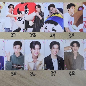GMMTV Naiin Feria del Libro 2026 Happy Fam Bonds Tarjetas aleatorias coleccionables (SaveFranc OhmPoon KristSingto Taynew LYKN Jasp.er Nanon) Thai BL imagen 5