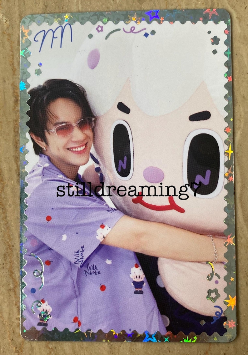 GMMTV Naiin Feria del Libro 2026 Happy Fam Bonds Tarjetas aleatorias coleccionables (SaveFranc OhmPoon KristSingto Taynew LYKN Jasp.er Nanon) Thai BL SECRET: NANON