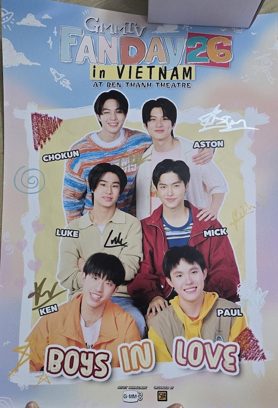GMMTV Posters - Juniormark Lukemick Chokunaston Kenpaul Clo'ver