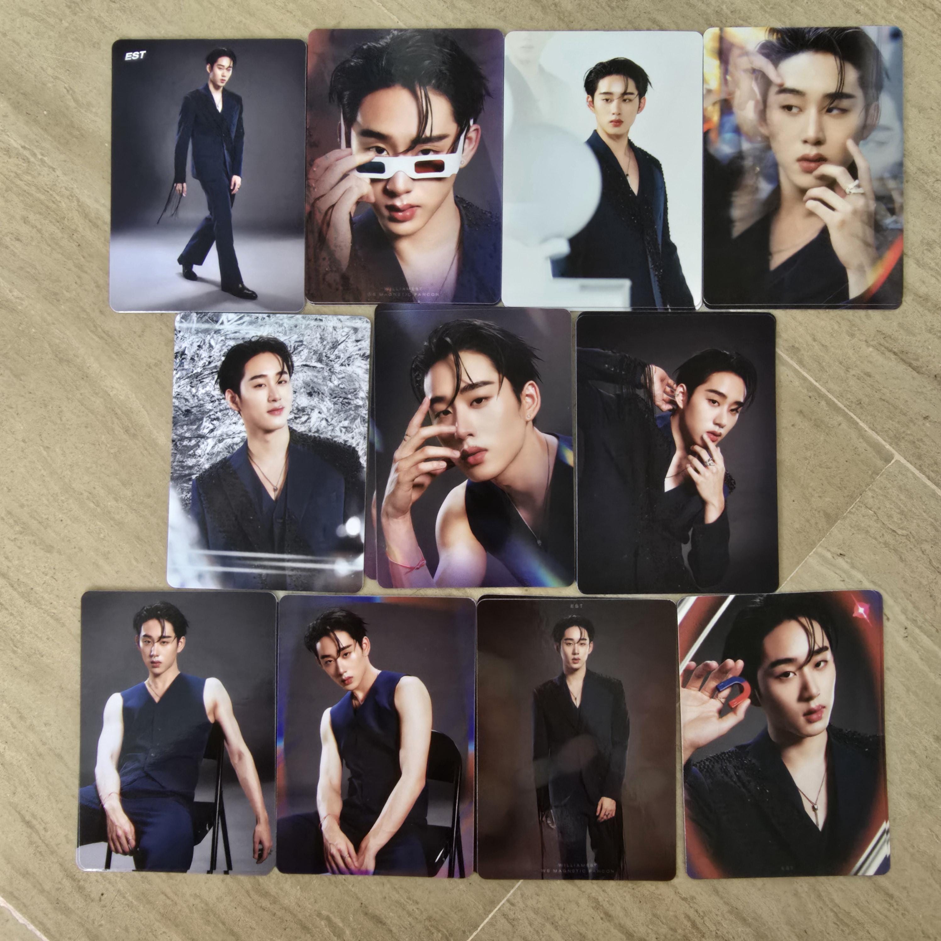 Official GMMTV Williamest Magnetic Fancon Photocards