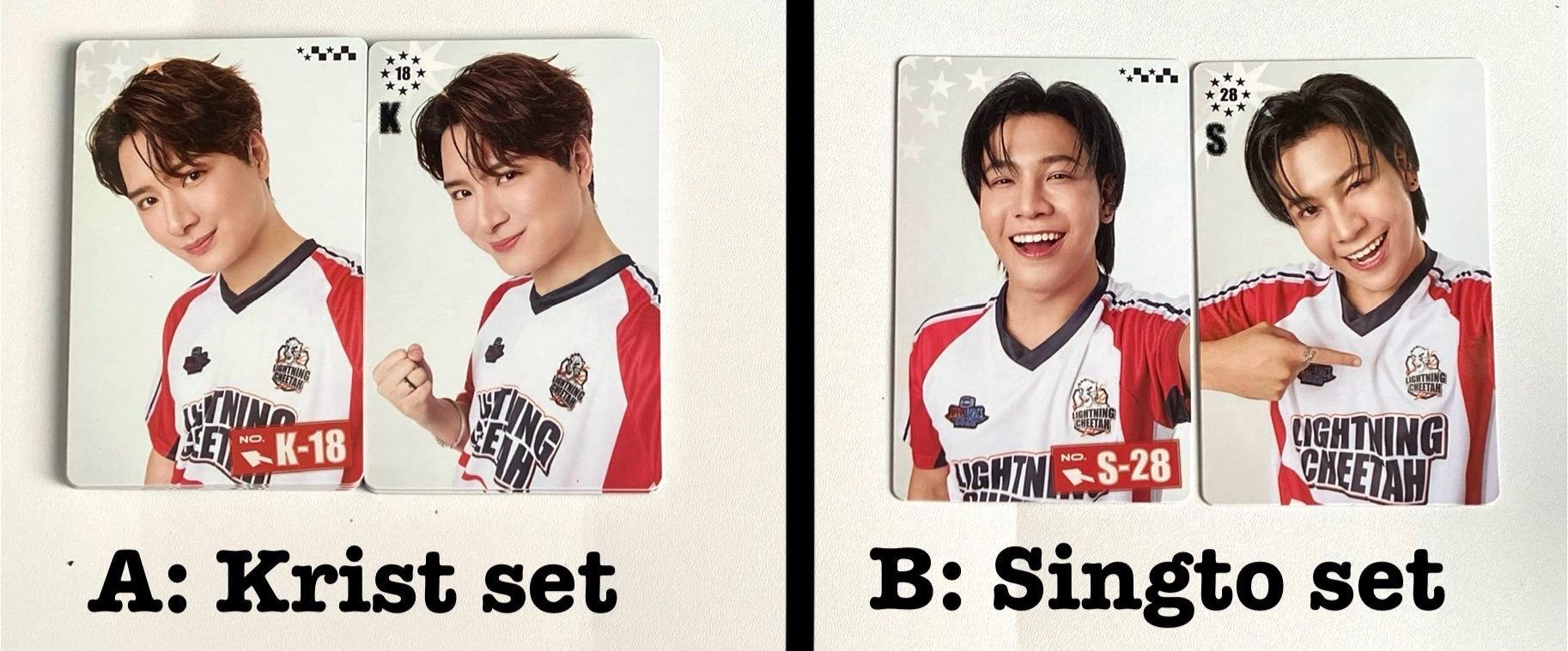 Lightning Cheetah Team GMMTV Starlympics 2025 Cards (jimmysea