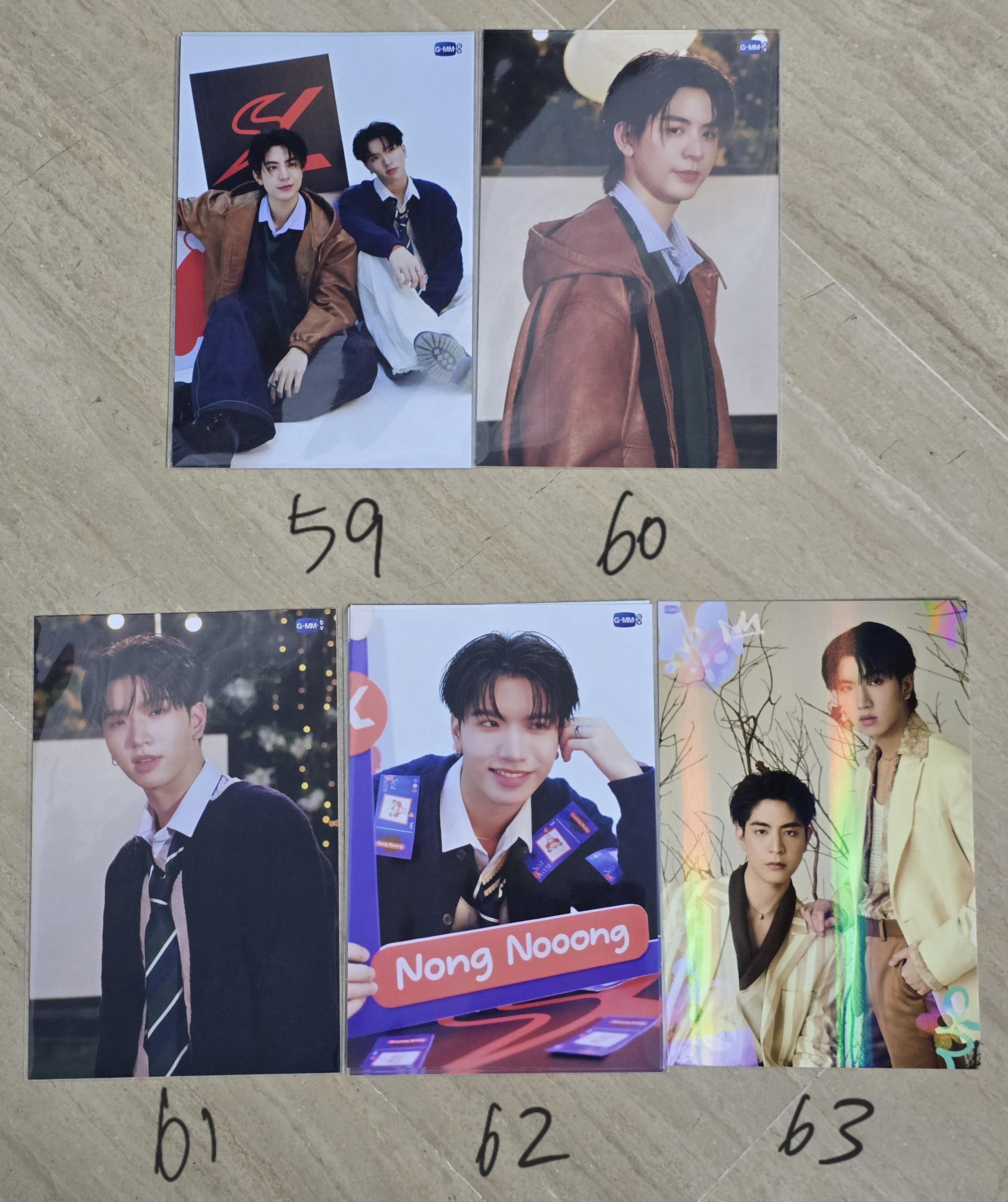 GMMTV Gasha Fanival Starlympics Photocard Postcard (jimmysea