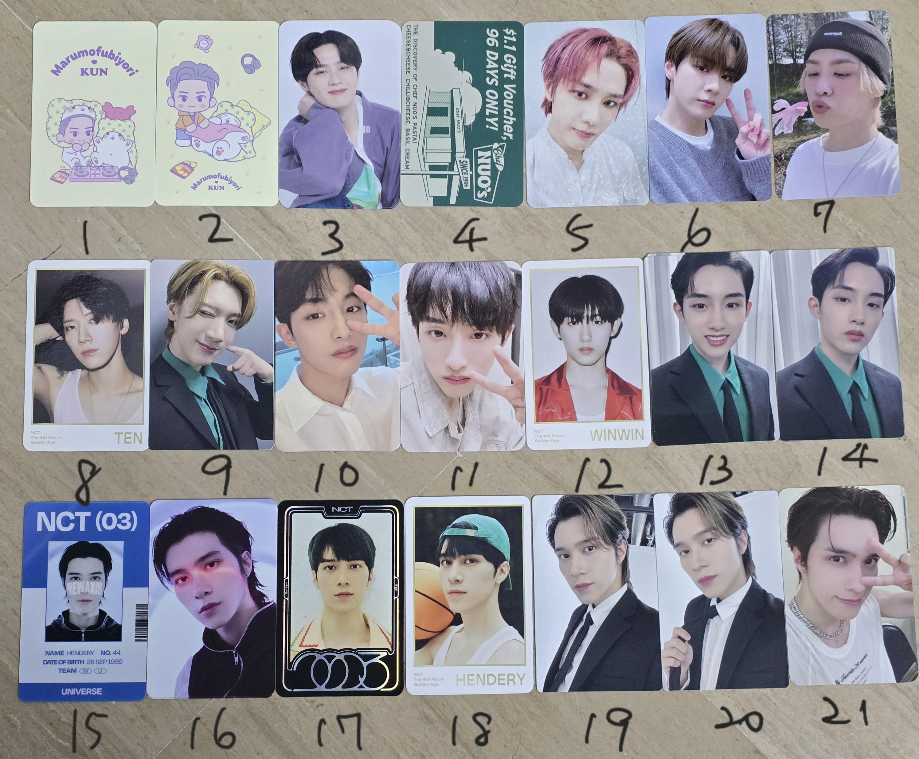 公式 NCT WayV PC フォトカード Kpop Resonance Universe Give Me That
