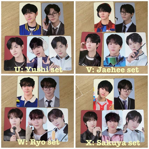 Official NCT Zone Card Pack NCT 127 Dream Wish Wayv (taeyong