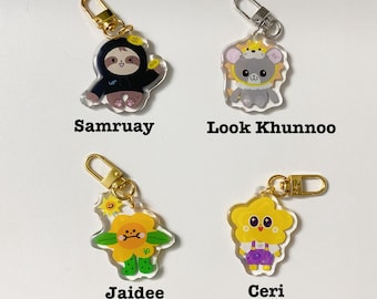 GMMTV キーチェーン JAIDEE AVOCEAN YUZUMUMU GMMTV キーチェーン JAIDEE AVOCEAN YUZUMUMU GMMTV / YUZU MUMU