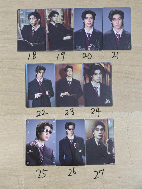 Official GMMTV Pondphuwin Rendezvous Fancon Photocards (pond