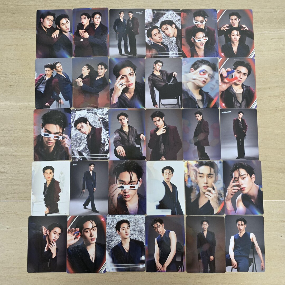 Buy Official GMMTV Williamest Magnetic Fancon Photocards