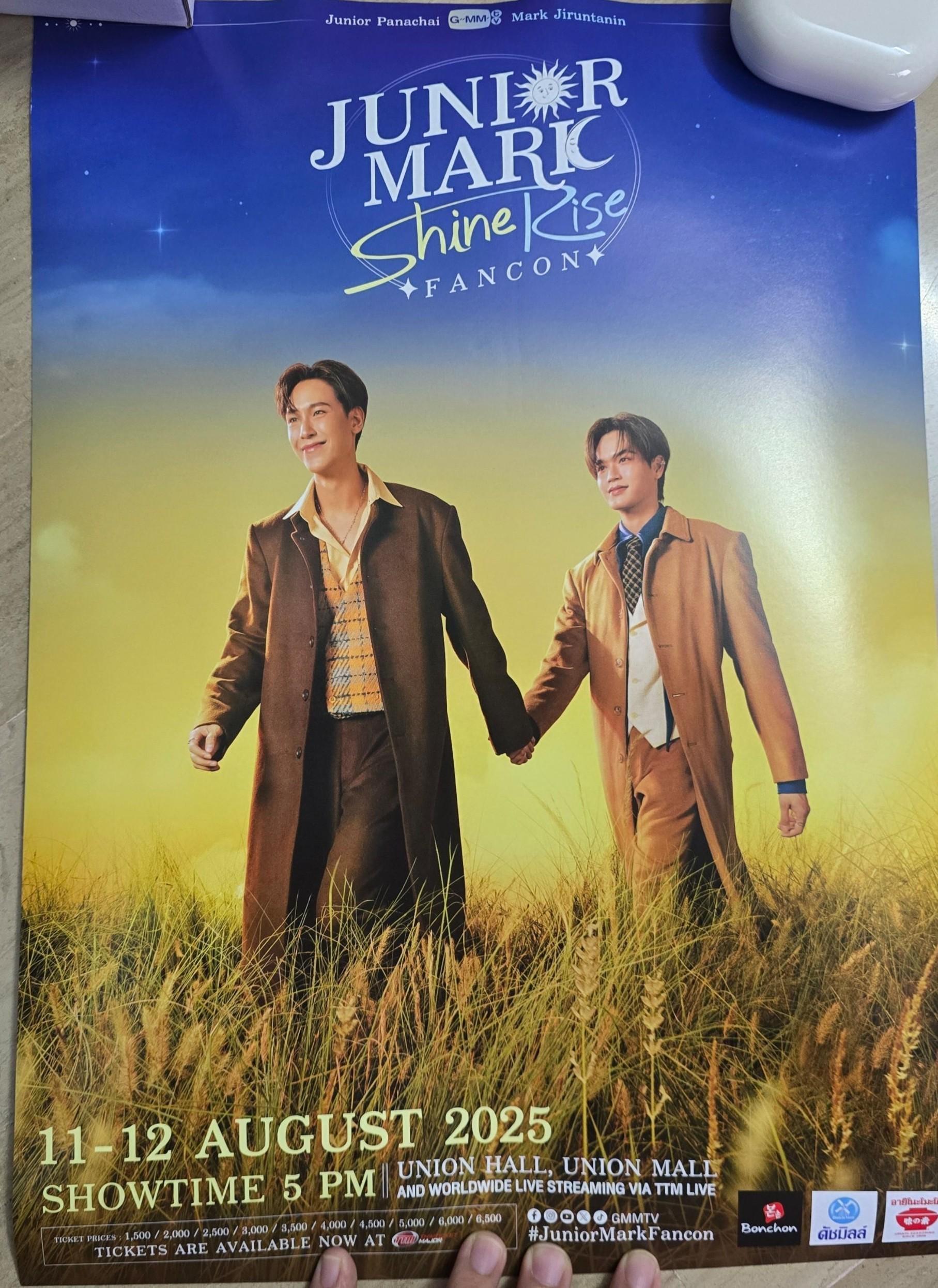 GMMTV Fancon Fanday Posters - LOL Juniormark Lukemick Chokunaston