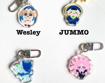 その他 WESLEY doll keychain thamepo Williamest William & Est : Wesley - Doll Keychain @ eThaiCD.com