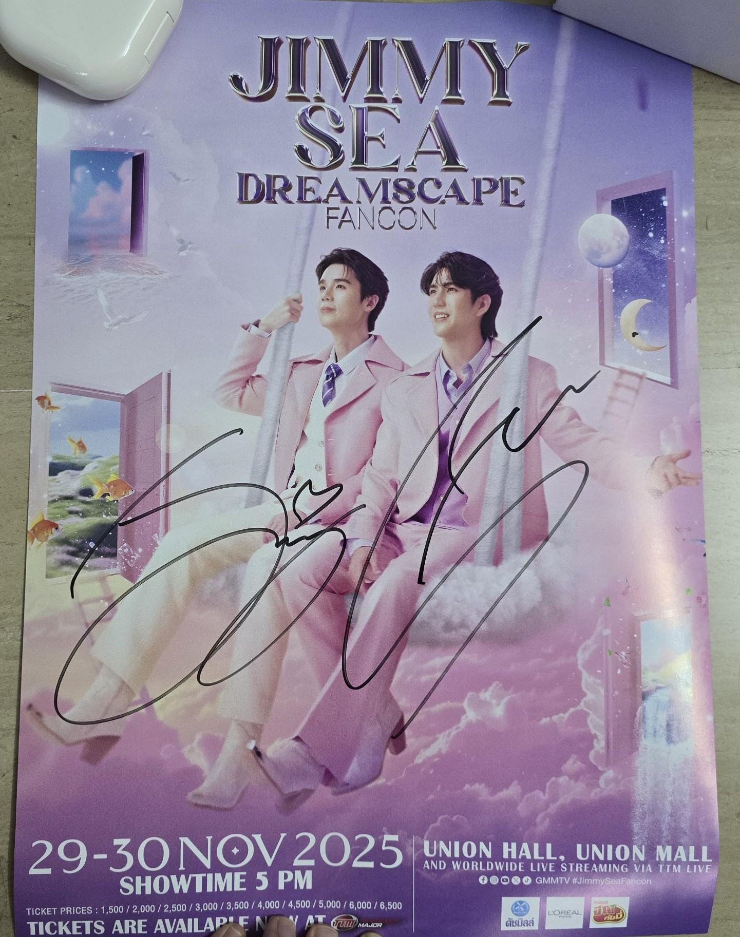 GMMTV Fancon Fanday Posters - LOL Juniormark Williamest Lukemick