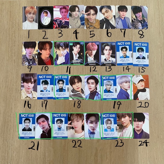 公式 NCT 2020 NCT 2021 Resonance Universe - PCs pc フォトカード