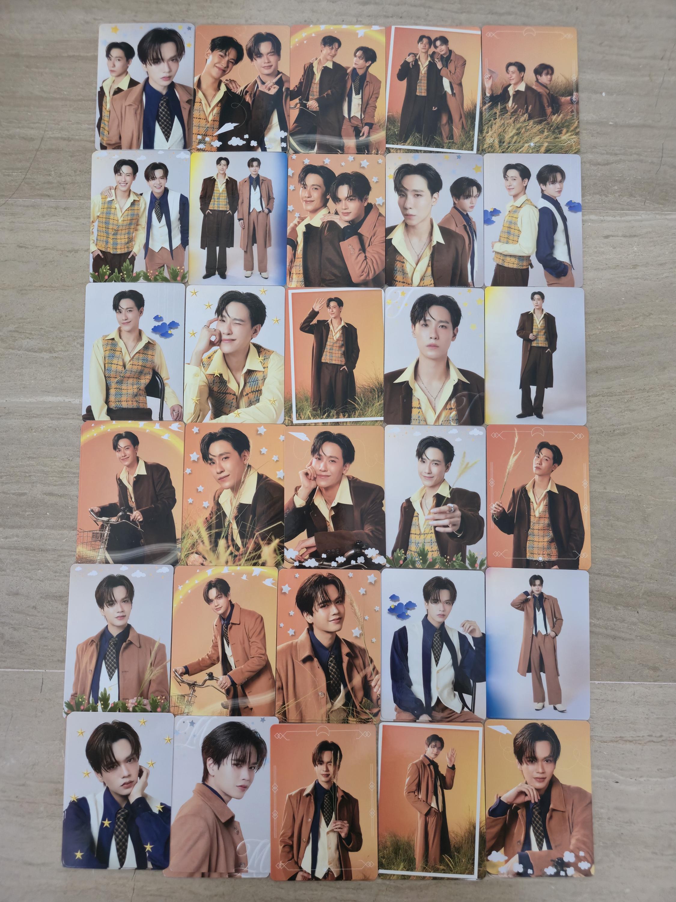 GMMTV JuneMeawnichサイン入りポスターカード Official GMMTV Juniormark Shinerise FANCON Trading Cards