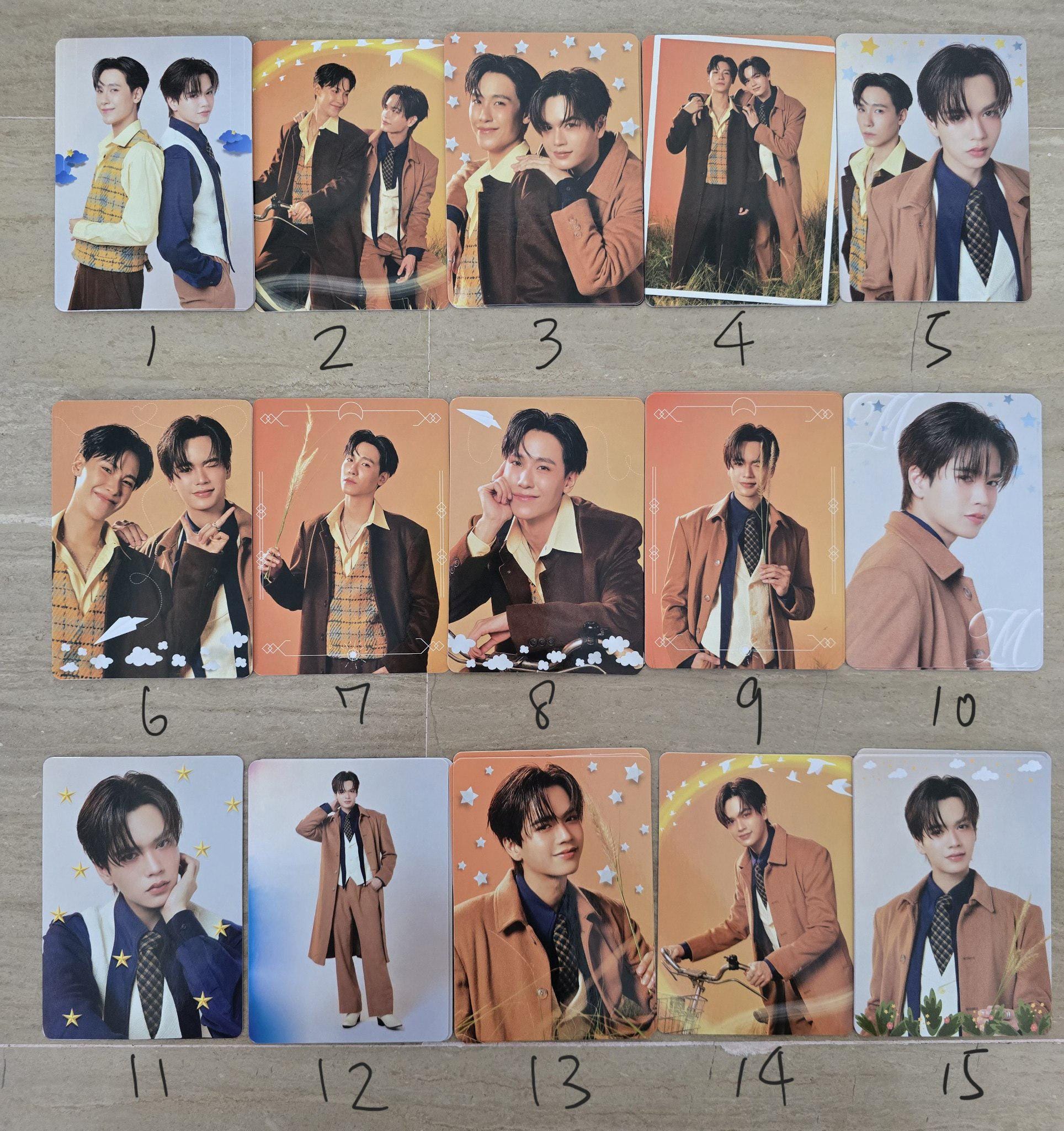 gmmtv juniormark fancon 直筆サイン入り Official GMMTV Juniormark Shinerise FANCON Trading Cards