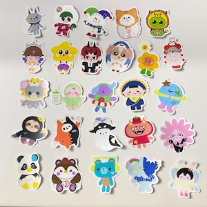 Unofficial Sticker - KristSingto BounPrem LYKN SkyNani EmiBonnie JuniorMark NamtanFilm PerthSanta WilliamEst MarkOhm JossGawin AouBoom