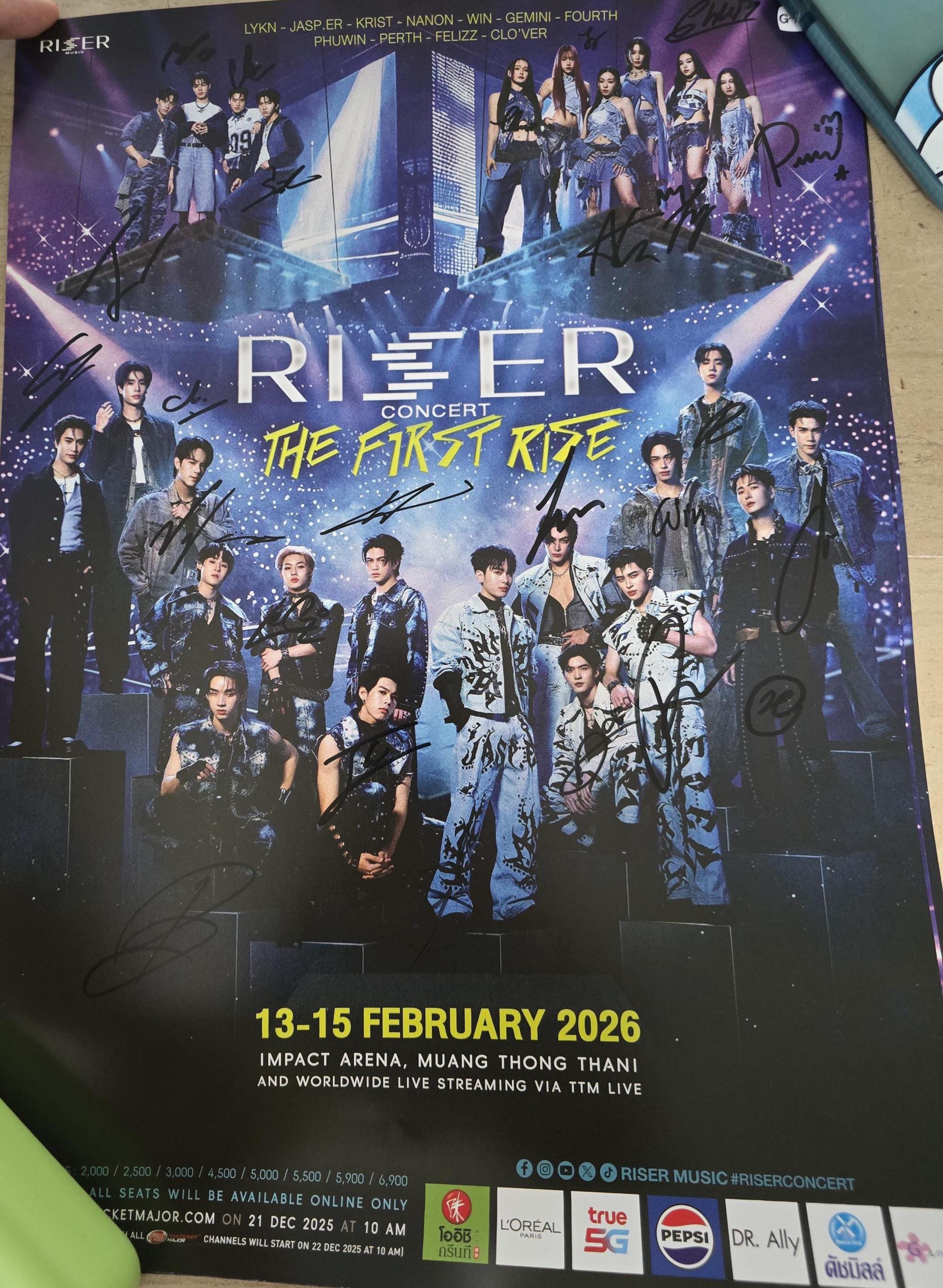 GMMTV FANDAY4 MSP サイン入りポスター GMMTV FANDAY4 IN OSAKA』参戦日記① | 主腐の徒然BL