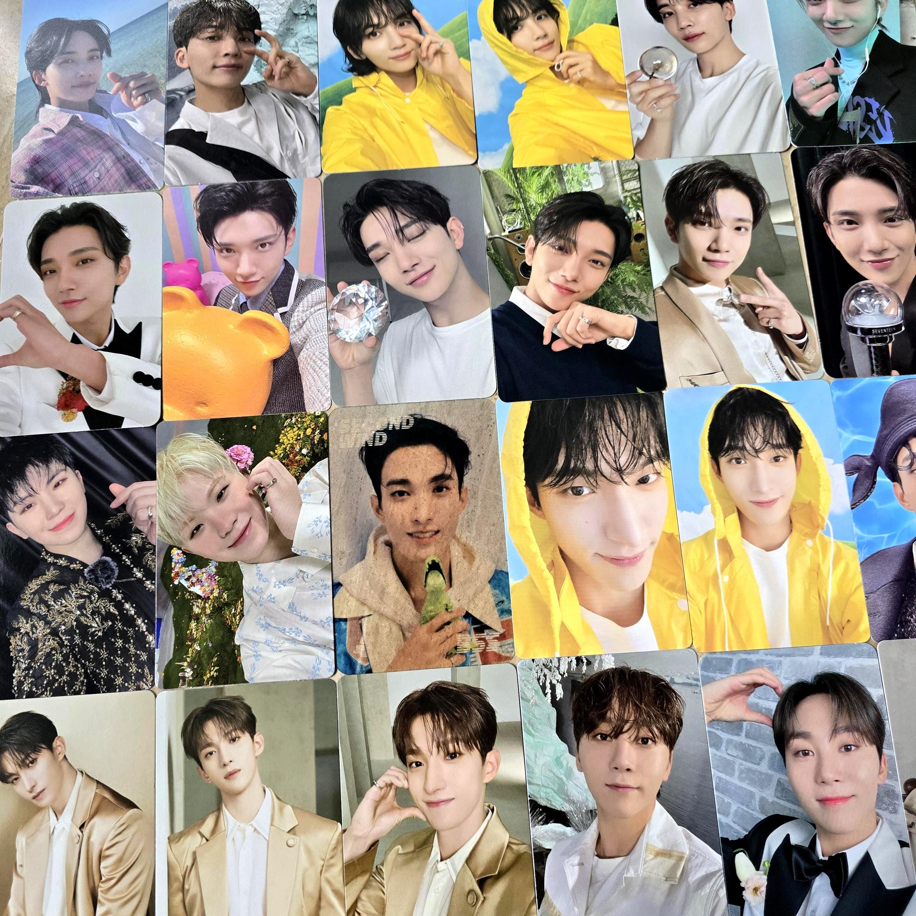 Official SEVENTEEN Vocal Unit Photocards PC (jeonghan Joshua Woozi