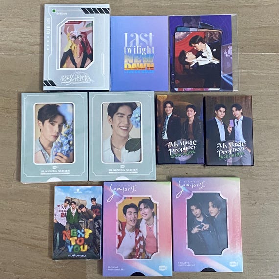 GMMTV Card Packs (taynew, Jimmysea, CLO'VER, Offgun, Savefranc) - Etsy