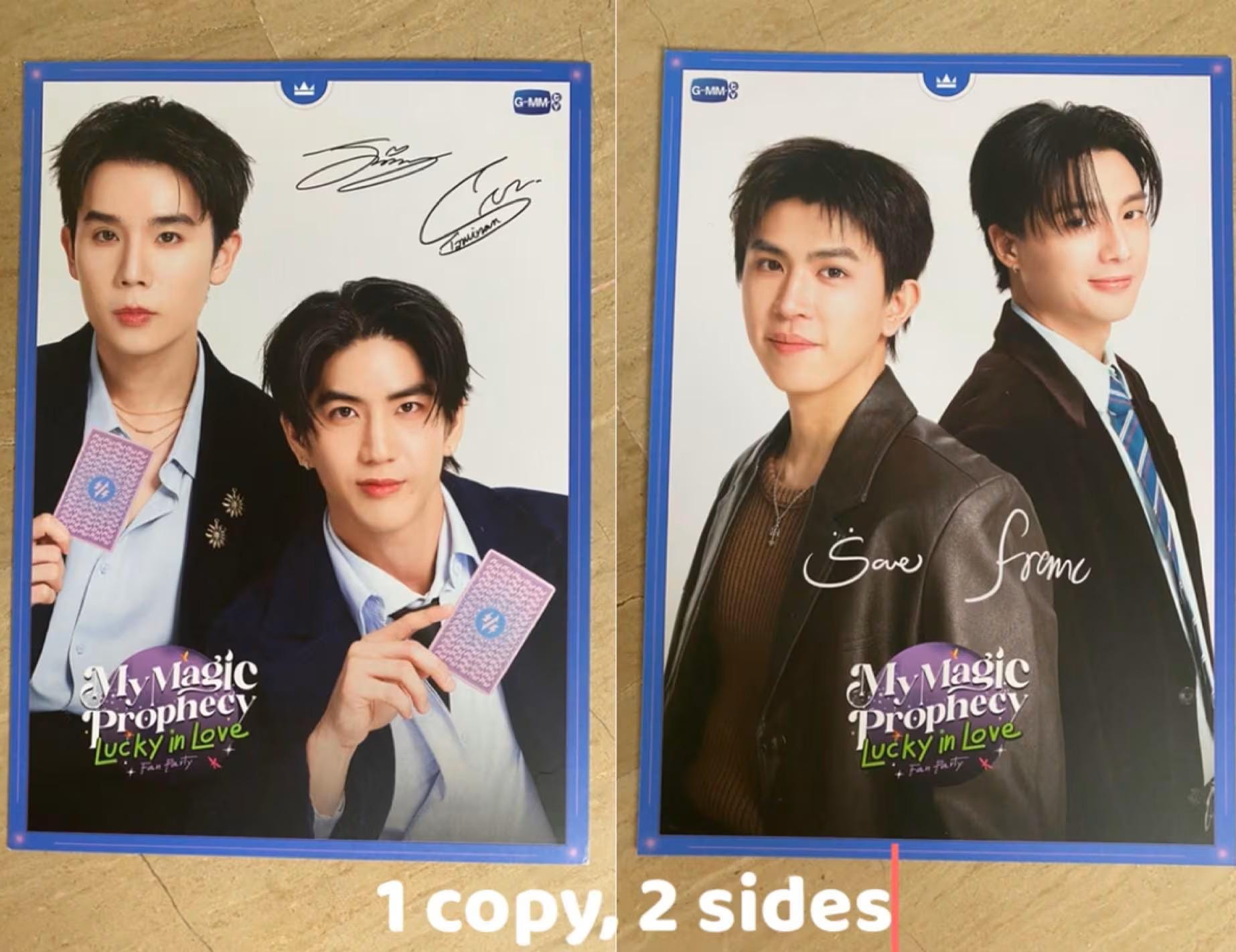 GMMTV Gasha Fanival Starlympics Photocard Postcard (jimmysea