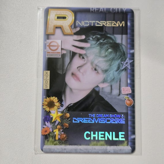 Official NCT Dream Zhong Chenle Photocard Kpop (hot Sauce ISTJ