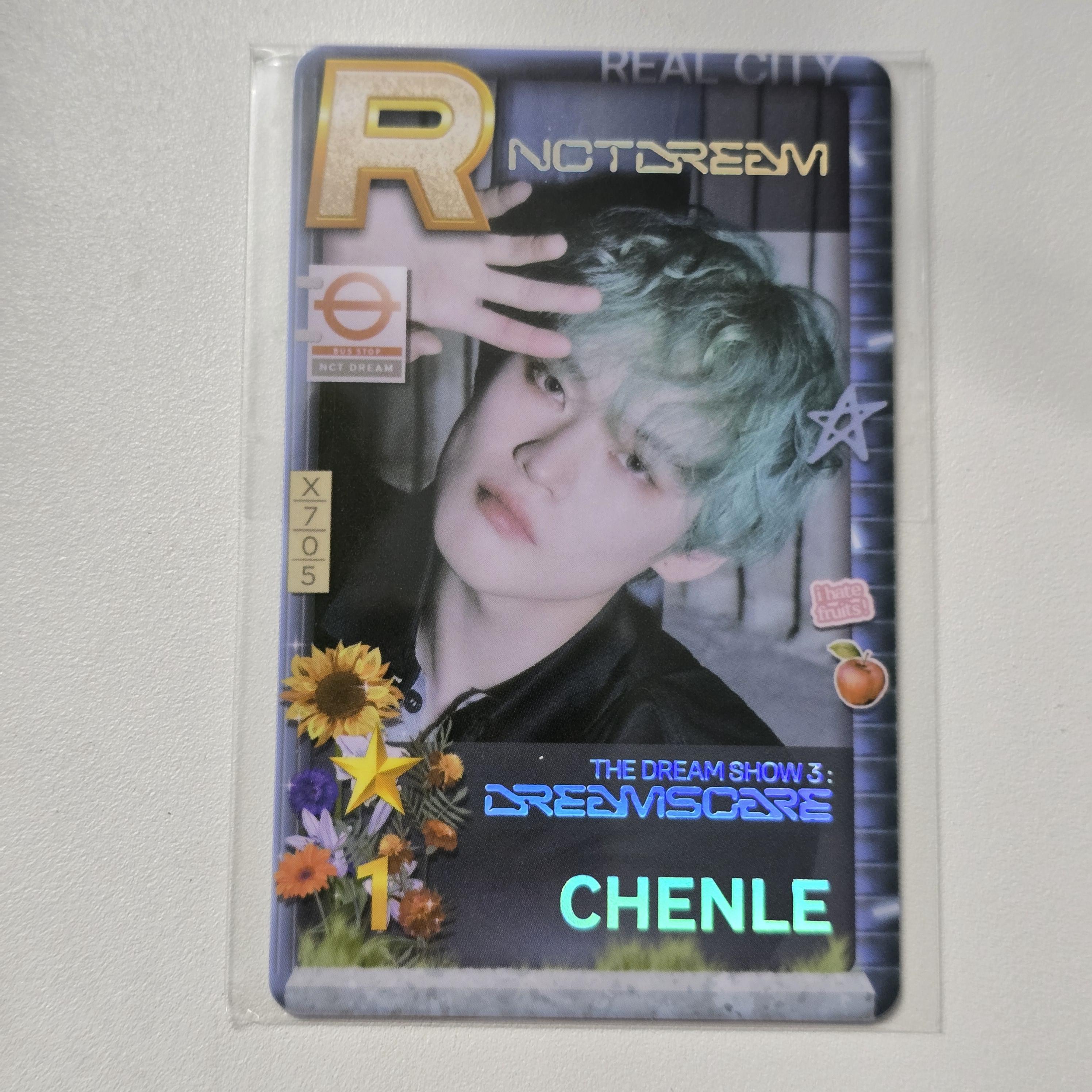 Official NCT Dream Zhong Chenle Photocard Kpop (hot Sauce ISTJ