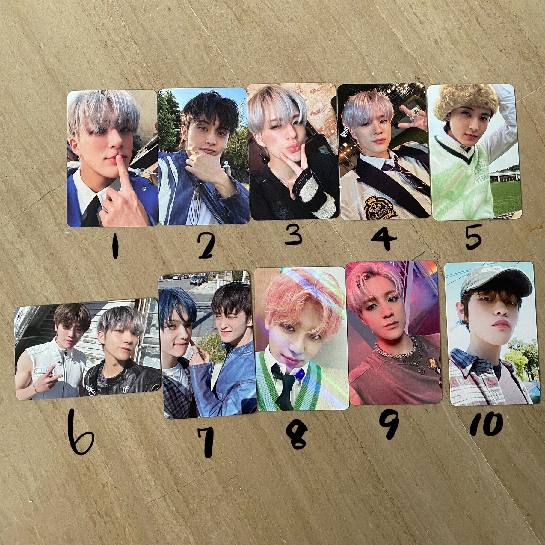 Official ISTJ Era - NCT DREAM Photocard Pc Kpop Mark Jeno