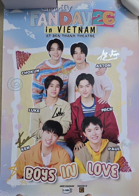 GMMTV DMD Posters - Juniormark Lukemick Chokunaston Kenpaul Clo