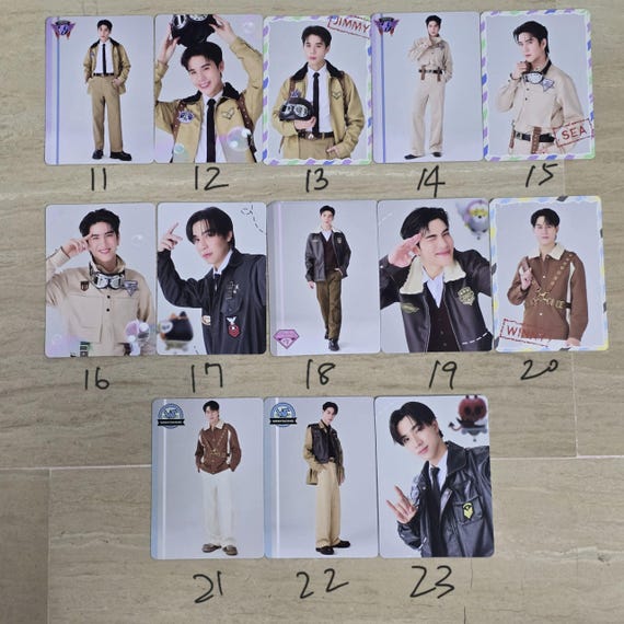 GMMTV 公式 LoL 2025 カード (EarthMix、Jimmy、Sea First、Khaotung