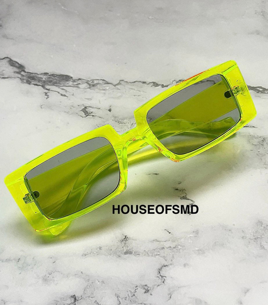 Yellow festival glasses Clearance
