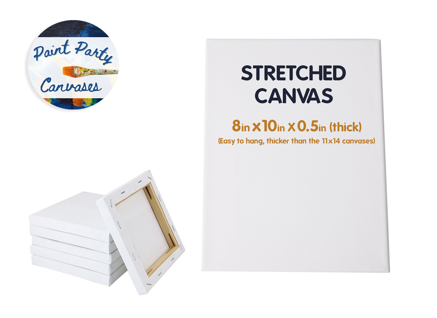 30 Pack Bulk Predrawn Canvases Outline Wholesale Stretched Etsy.de