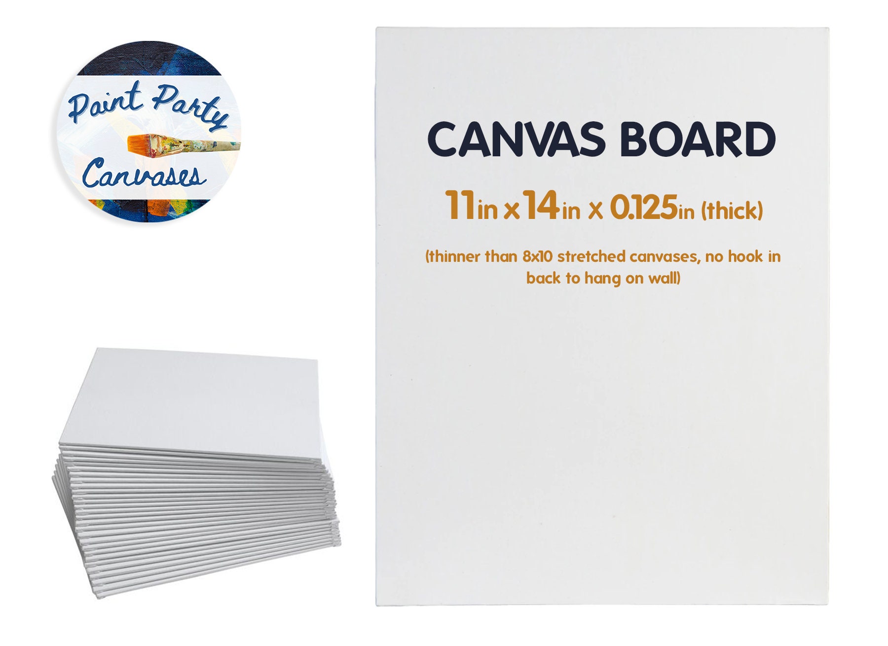 15 Pack Bulk Pre-drawn Canvas Panel Outline Wholesale Cotton for