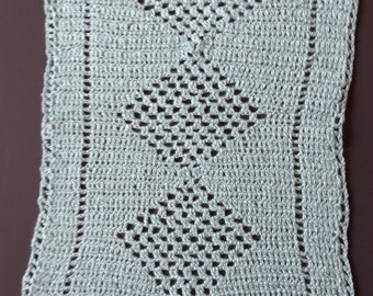 Rectangular Table Runner Turquoise