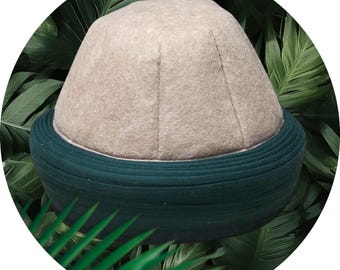 Beautiful Fabric Turban Hat by Kymmy Koo Gorgeous Fabric Turban Hat by Kymmy Koo main image 3