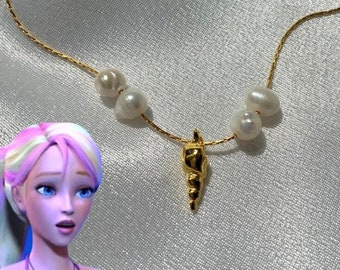 Barbie Mermaid Tale Necklace - Etsy New Zealand