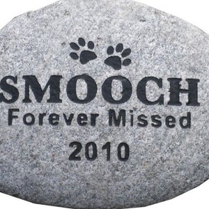 Engraved Stone Rocks Can engrave any Design Dinosaur Fossils, Names, Dates, Shapes, love notes, Pet names, Memorials