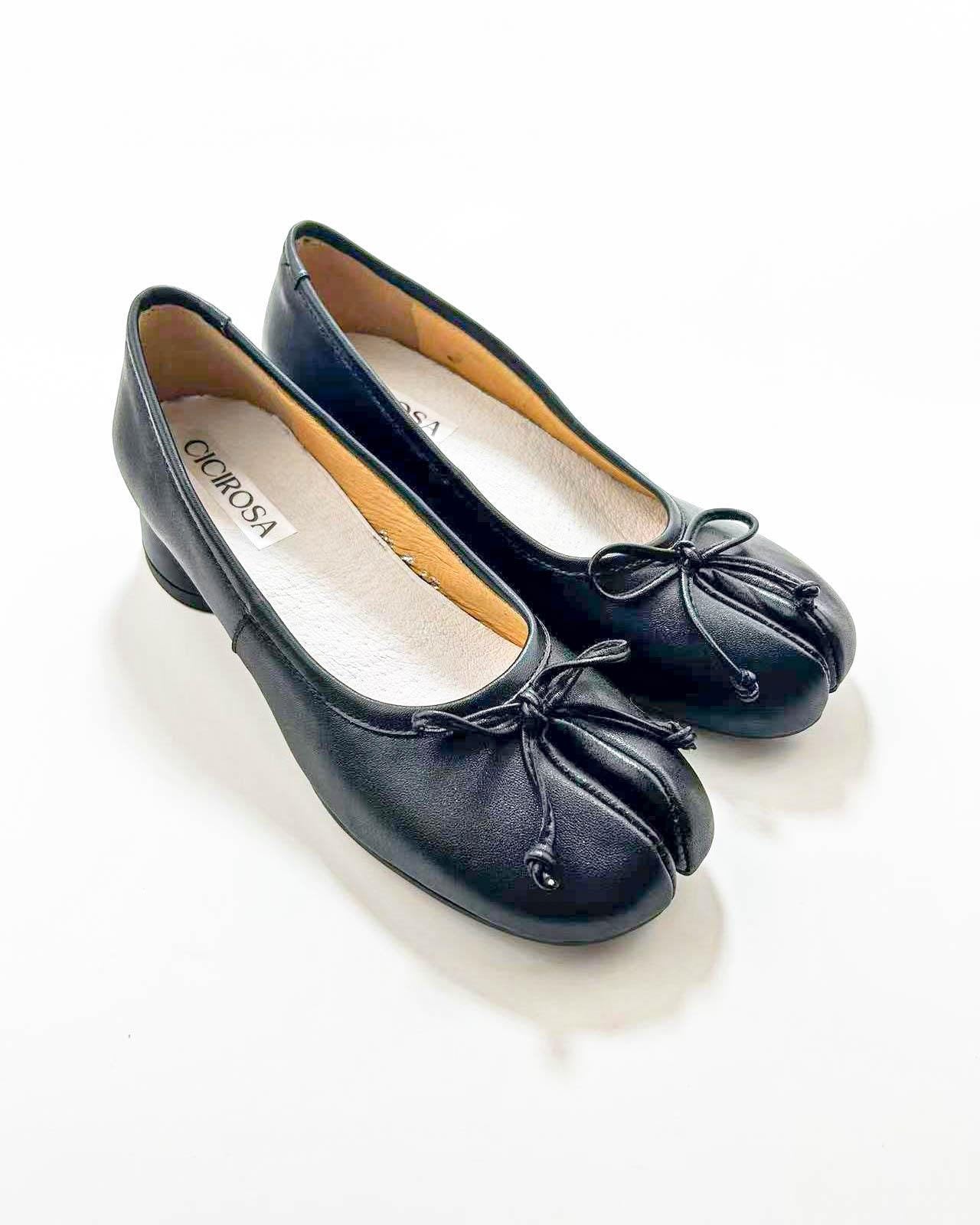 靴 LE TALON ROUND ENAMEL BALLET Garance Ballet Flats - square toe – Repetto