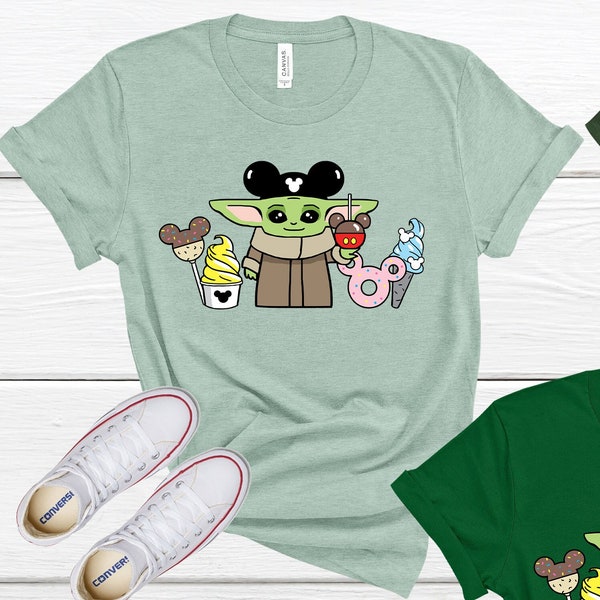 Baby Yoda, Star Wars Shirt, Baby Yoda Shirt, Star Wars Disney Shirt, Star Wars Yoda Shirt, Disney Star Wars, Disney Family Vacation