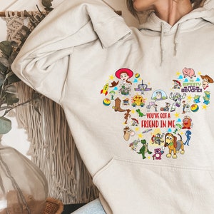 Toy story hoodie Etsy Mexico