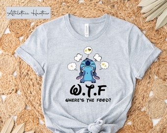 Where's The Food Stitch Shirt,Disneyworld Family Shirts,Stitch Shirts, Stich Disney Shirts,Disney Matching Shirt,Stitch Disney Ears