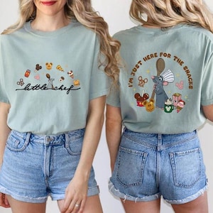 Little Chef Remy 2 Side Shirts, Disney Ratatouille Paris France Shirt, Ratatouille Movie Shirt, Disney Chef Shirts, Remy Gusteau&#39;s Shirt