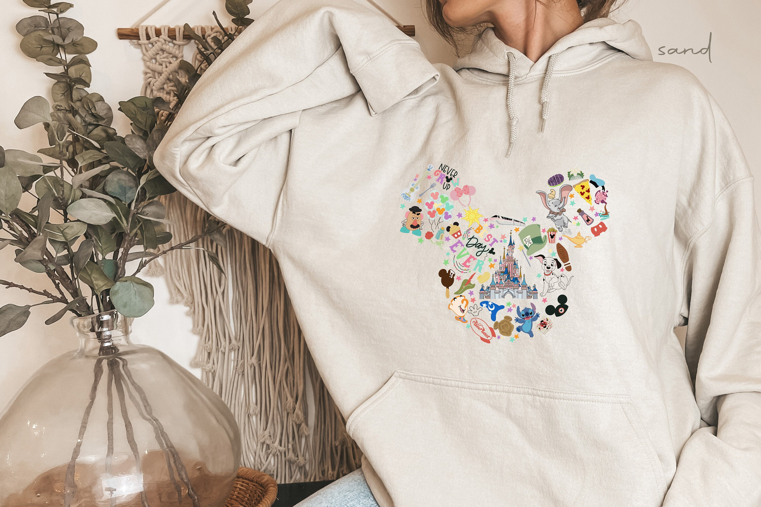 Lilo expereinced and stitch hoodie h m